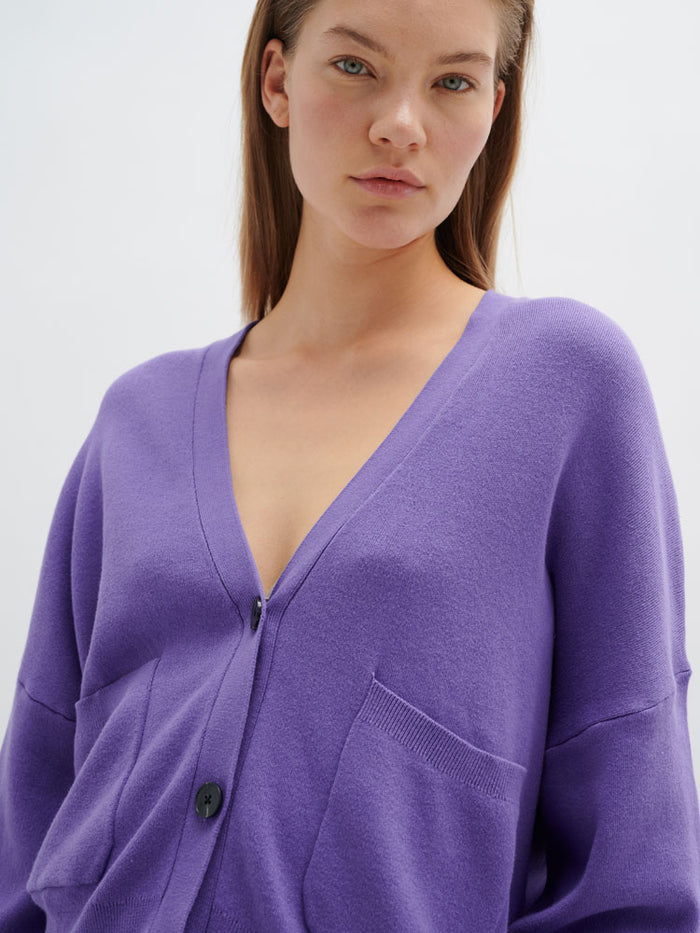 InWear TenleyIW Ino-shape Cardigan Amethyst