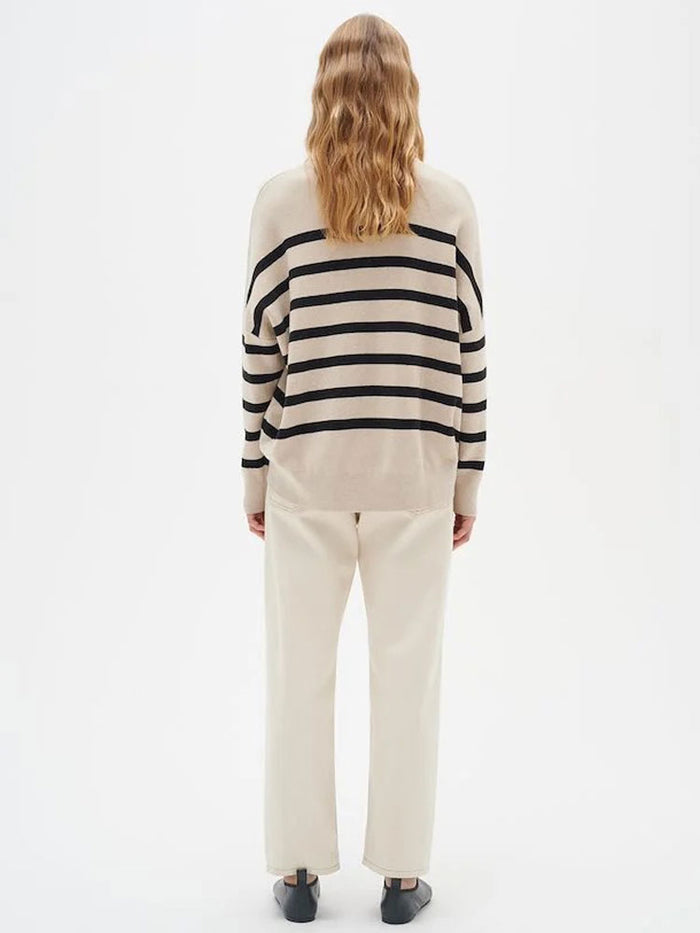 InWear TenleyIW Turtleneck Jumper Sandstone & Black