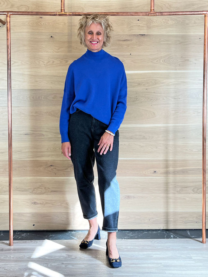 InWear TenleyIW Turtleneck Jumper Sea Blue