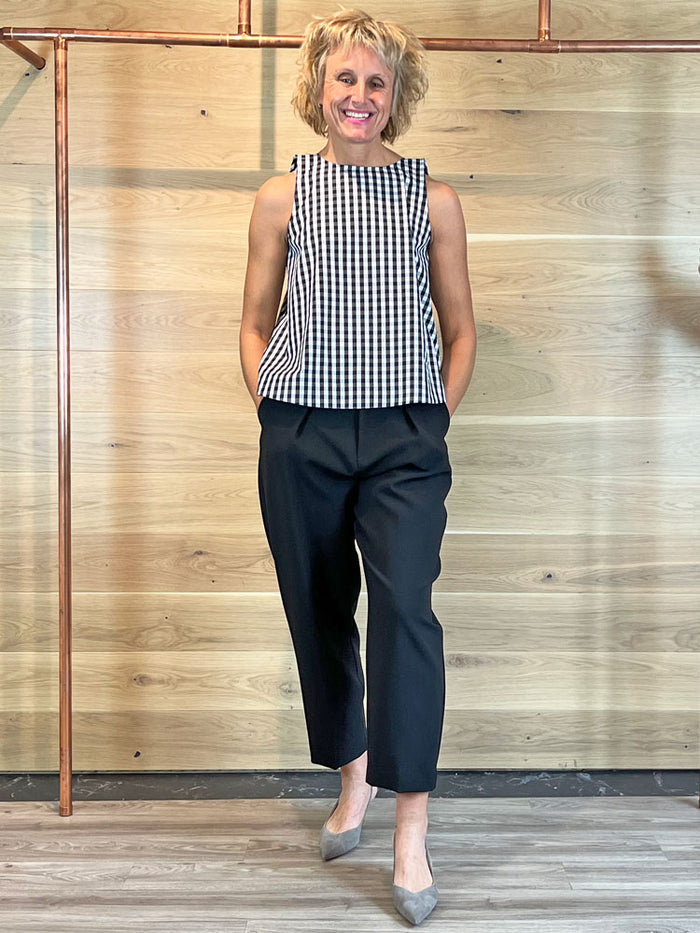 InWear ZomaIW Barrel Trousers Black