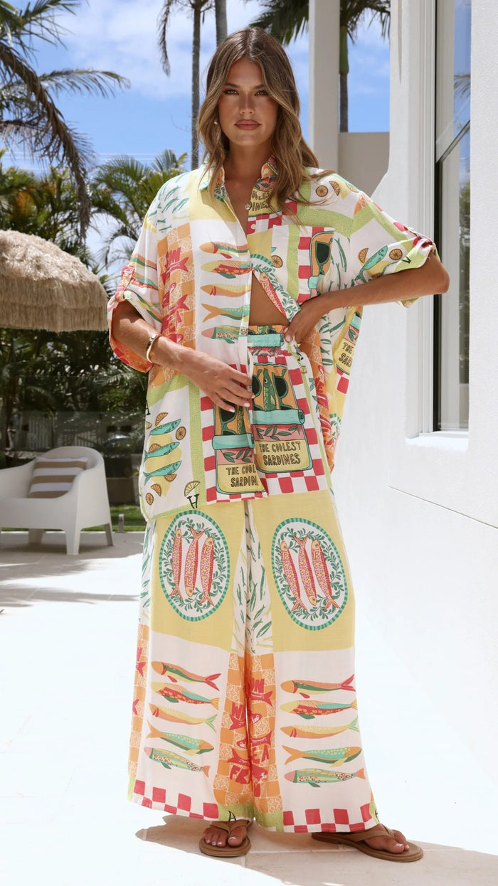 Irena Co ord Set - Yellow