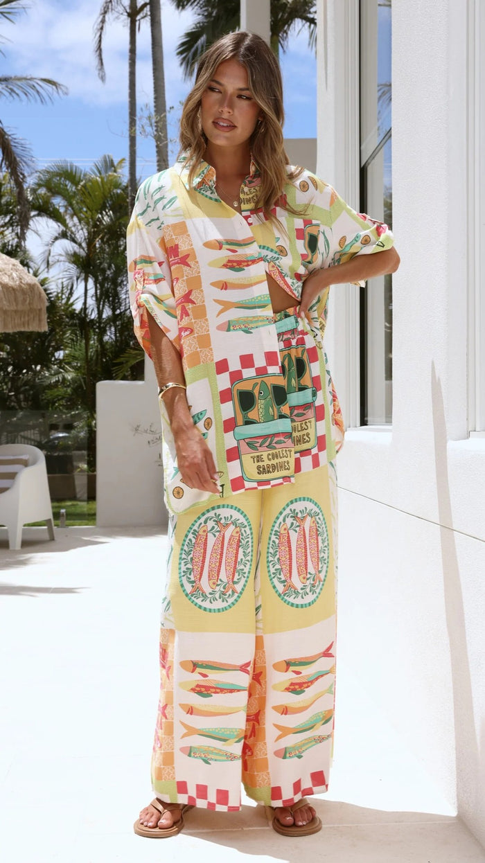 Irena Co ord Set - Yellow