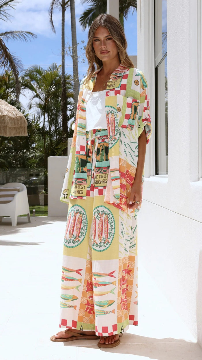 Irena Co ord Set - Yellow