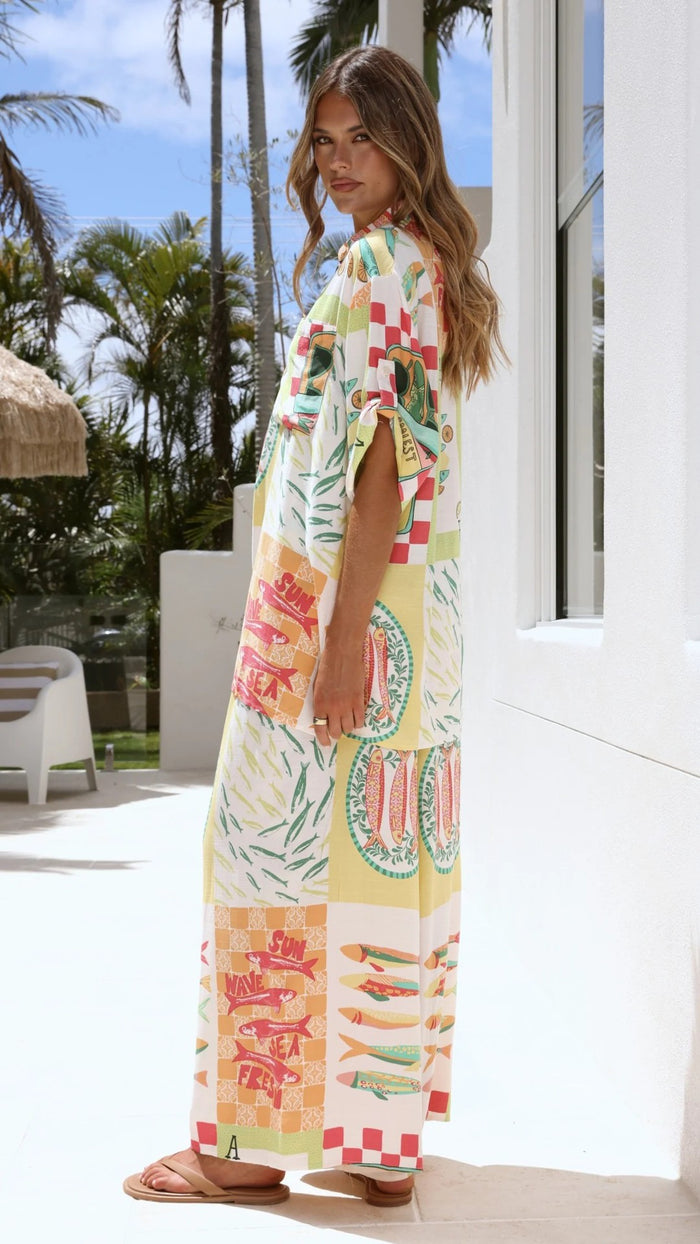 Irena Co ord Set - Yellow