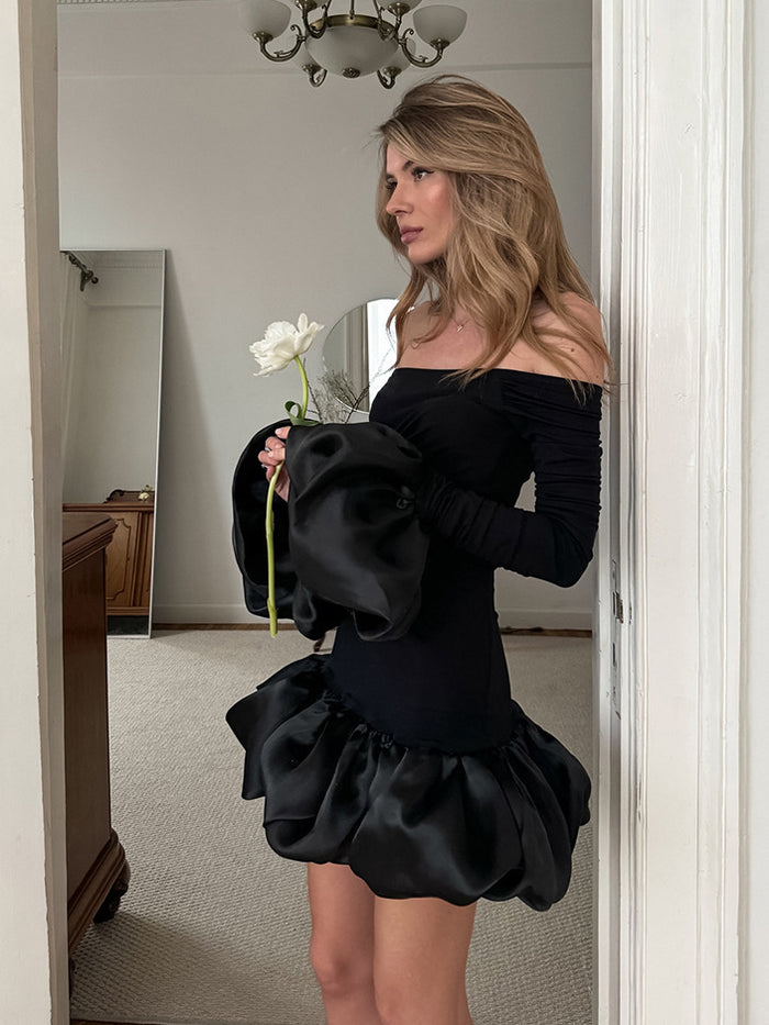 Ivy Mini Dress - Black