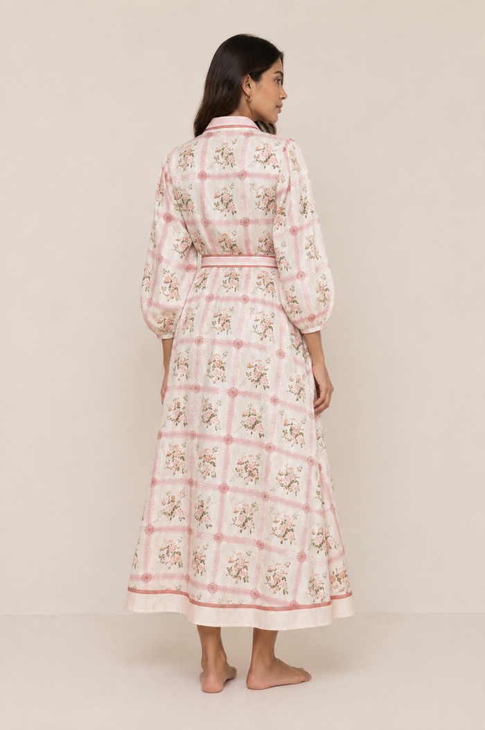 Izza Maxi Dress - Pink