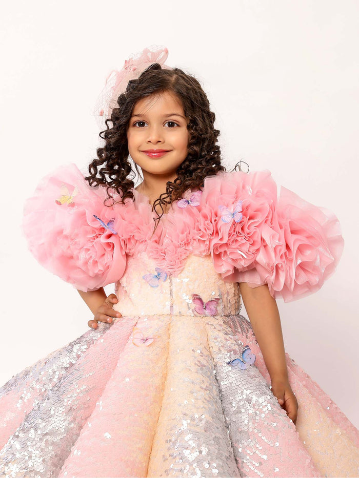 JANYAS CLOSET: Enchanted Marissa Pink Princess Gown