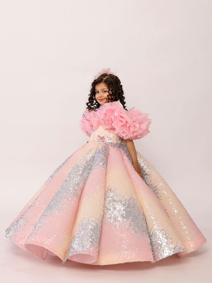JANYAS CLOSET: Enchanted Marissa Pink Princess Gown