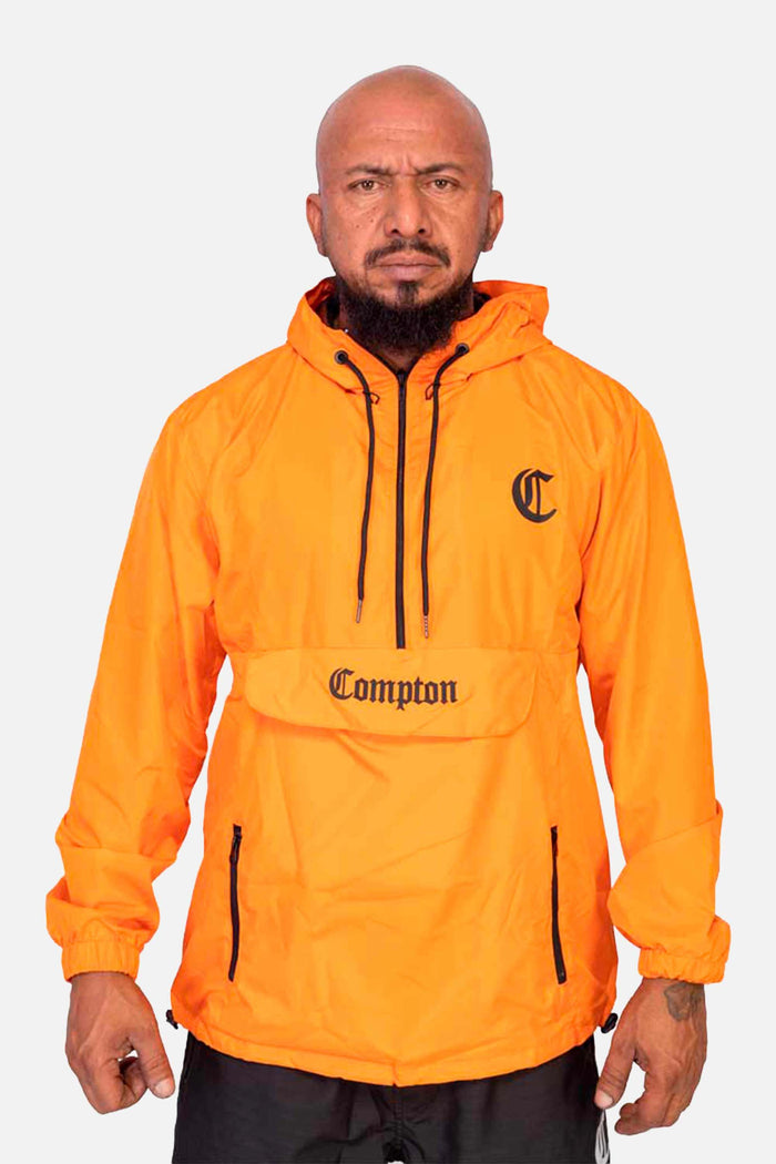 Jaqueta Compton Corta Vento Anorak Laranja - COMPTON