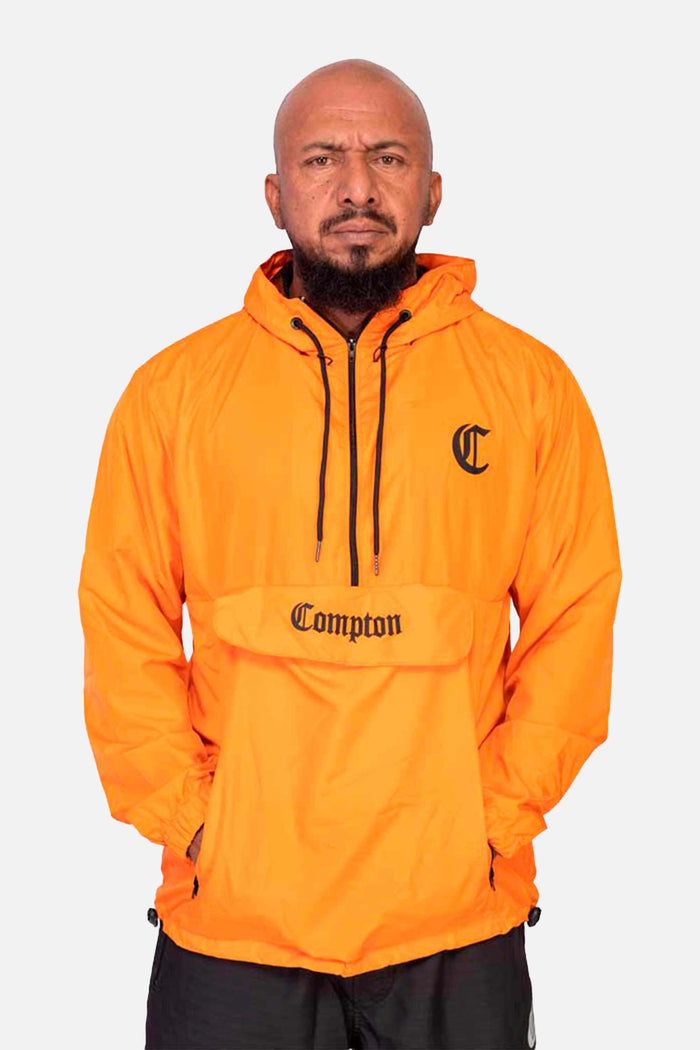 Jaqueta Compton Corta Vento Anorak Laranja - COMPTON