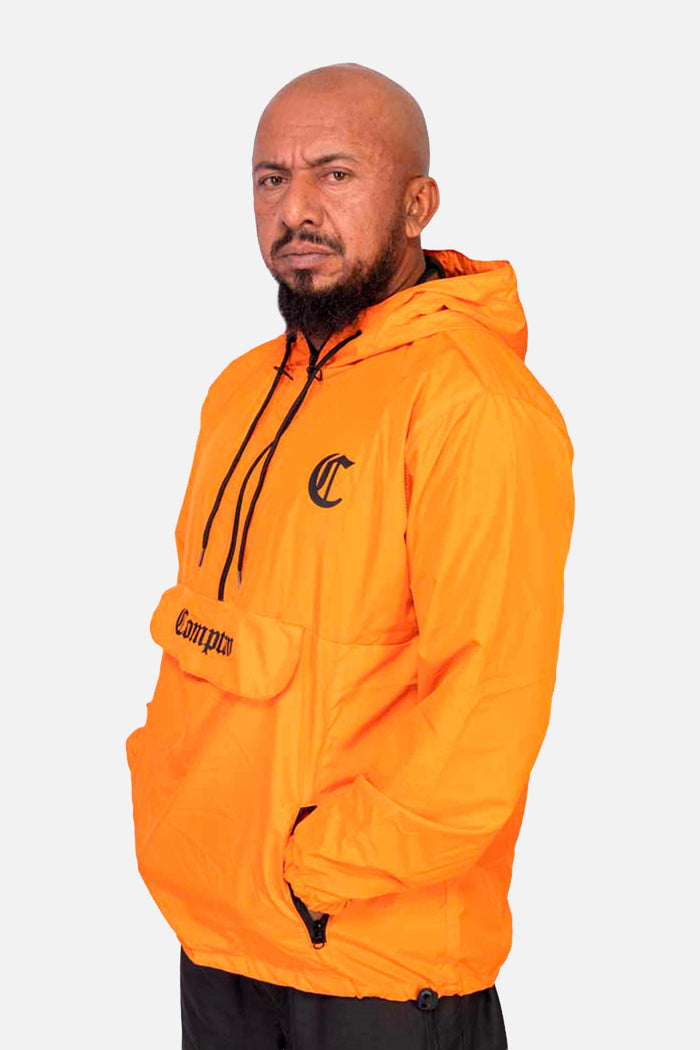 Jaqueta Compton Corta Vento Anorak Laranja - COMPTON