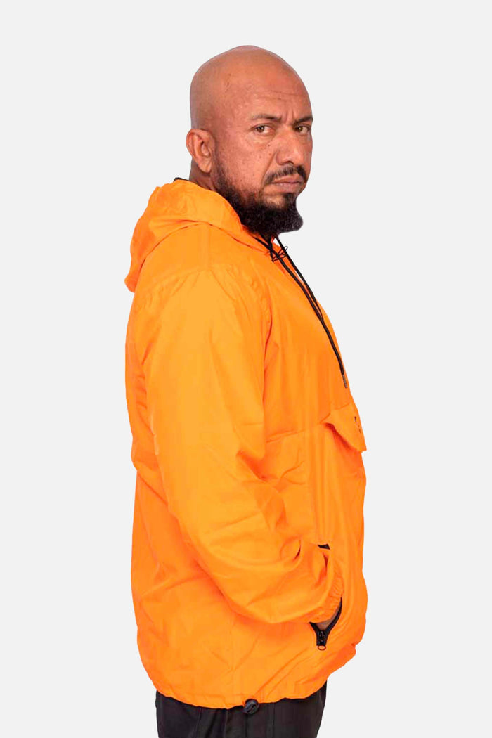 Jaqueta Compton Corta Vento Anorak Laranja - COMPTON