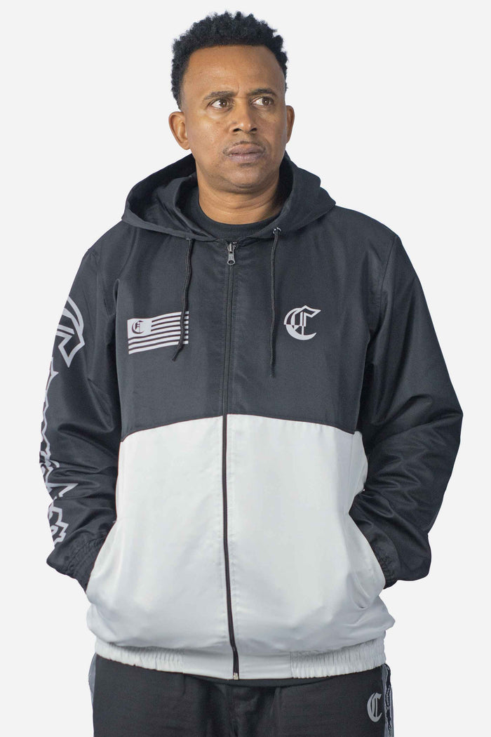 Jaqueta Compton Legacy 2 Cores Preto/Cinza Claro - COMPTON