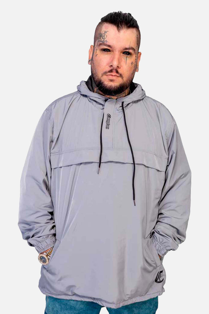 Jaqueta Compton Yourself Anorak Cinza - COMPTON