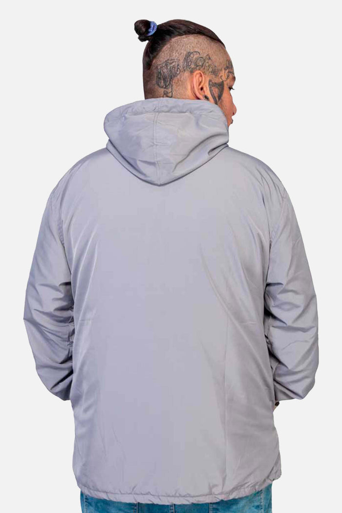 Jaqueta Compton Yourself Anorak Cinza - COMPTON