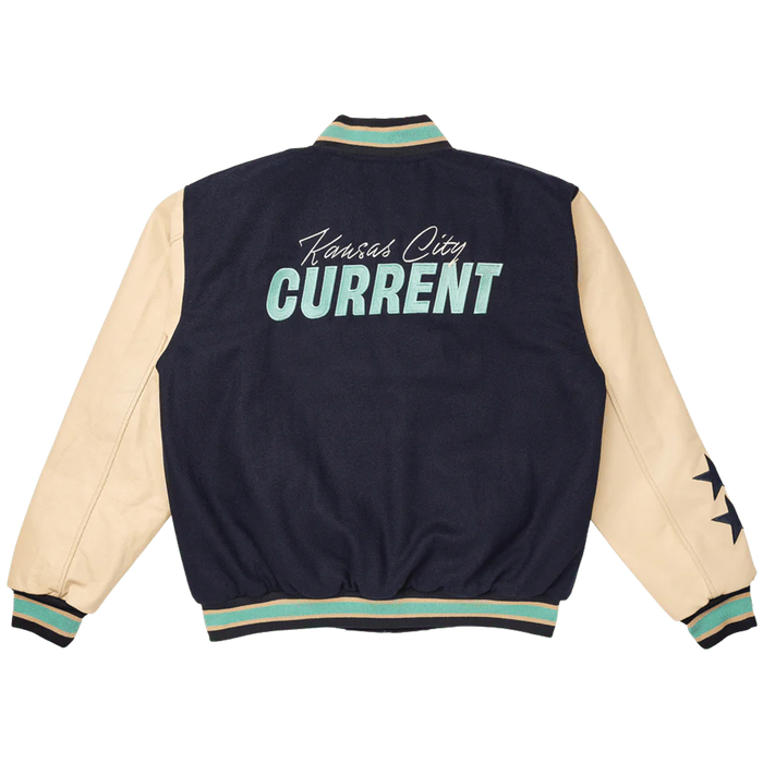 [ KC Current ] Unisex Letterman Jacket - Official League