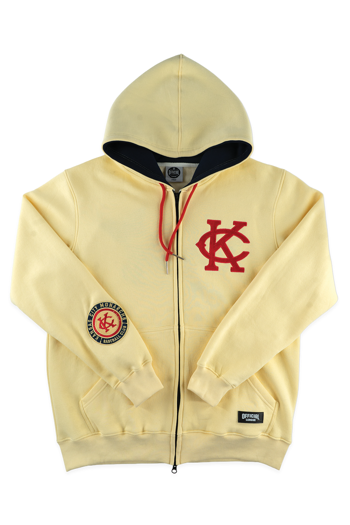 [ Kevin Morby x Kansas City Monarchs ] Zip-Up Hood - Official League