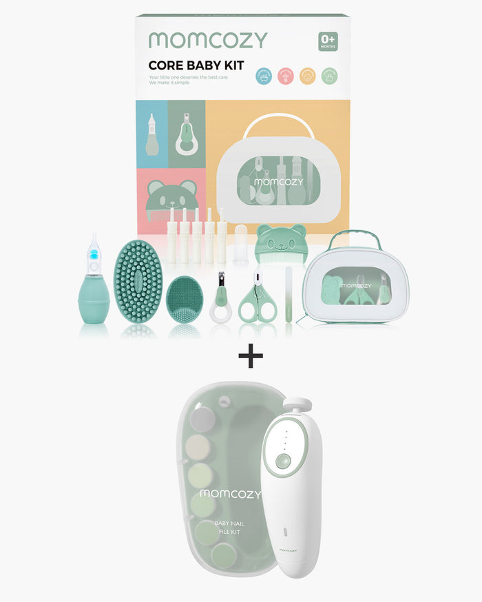 Kit de base pour bébé Momcozy tout-en-1 & lime à ongles électrique pour bébé