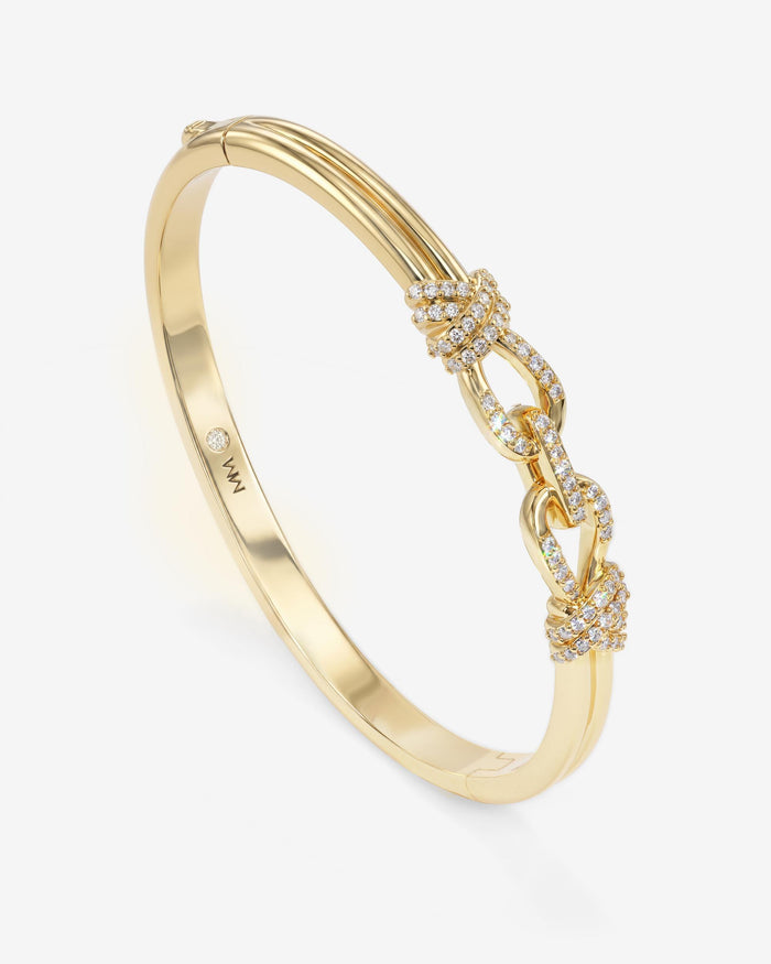 Knot Cuff by Melinda Maria