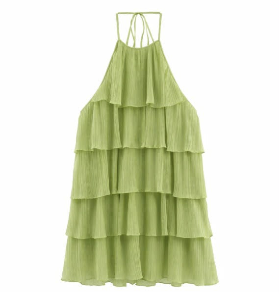 Kora Mini Dress - Green