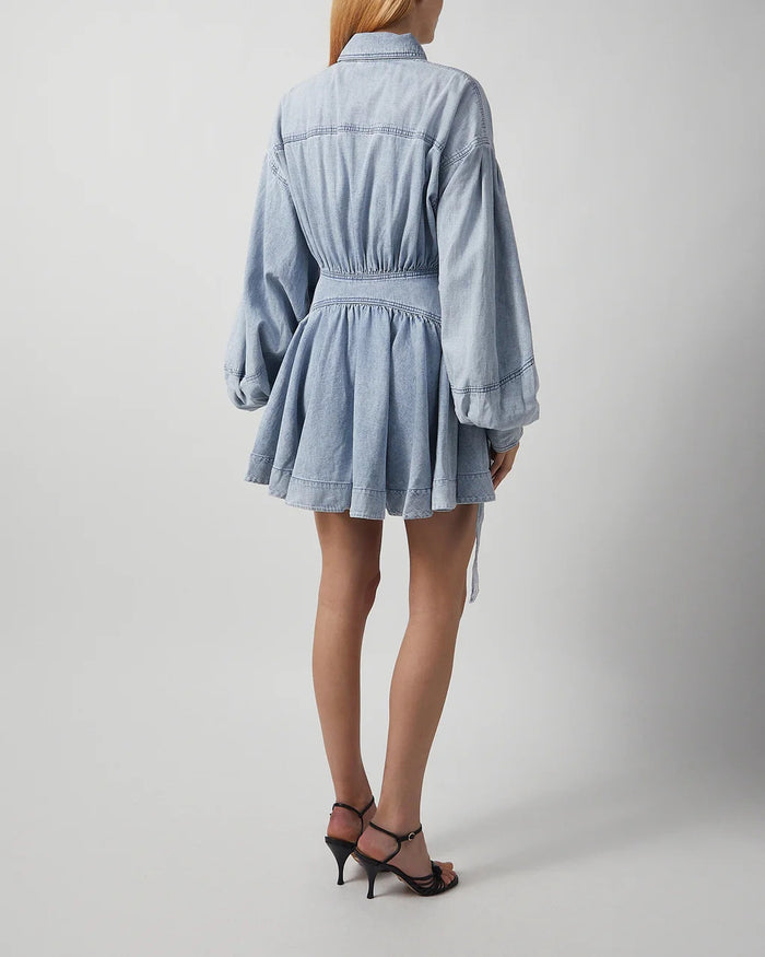 Kove Mini Dress - Light Blue