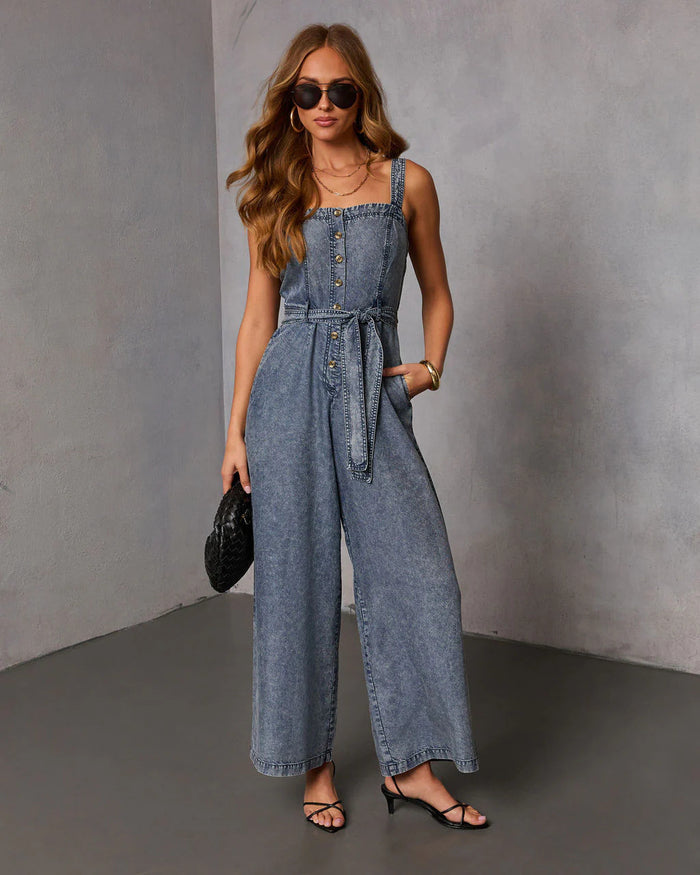 Kyan Jumpsuit - Dark Blue