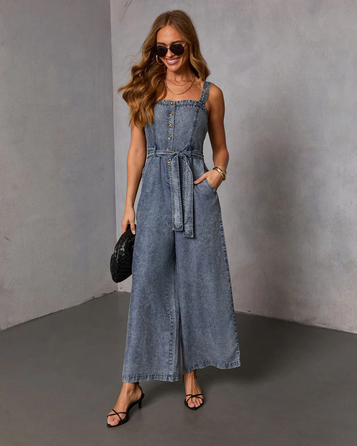 Kyan Jumpsuit - Dark Blue