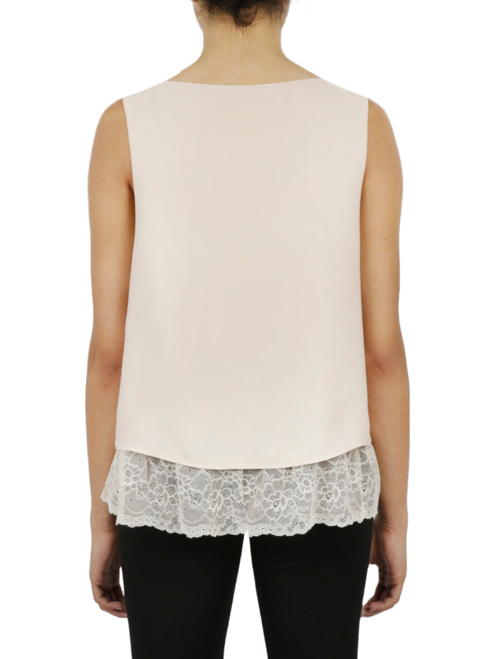 Lace Hem Tank
