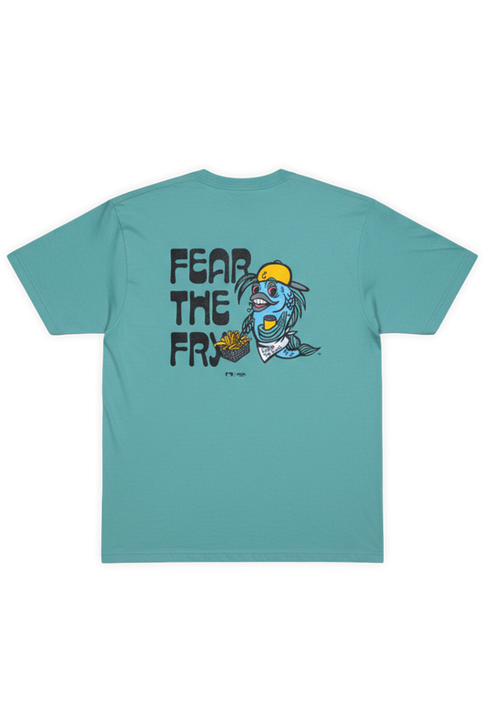 [ Lake County Fish Fry’s ] Fear the Fry Premium Tee - Official League