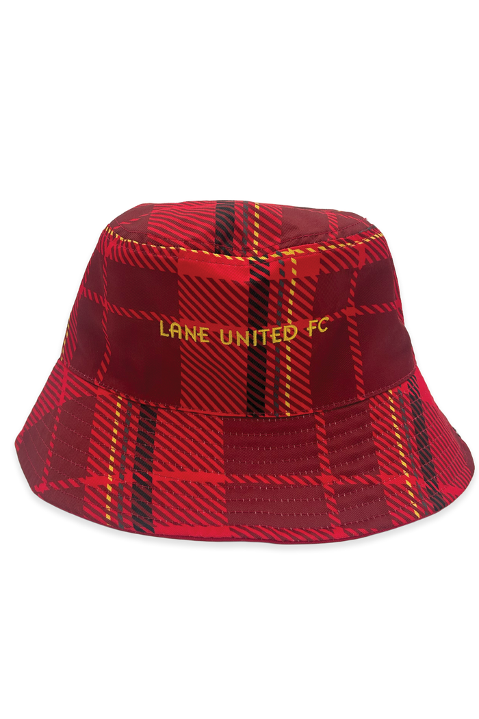 [ Lane United FC ] Reversible Plaid Bucket - Official League