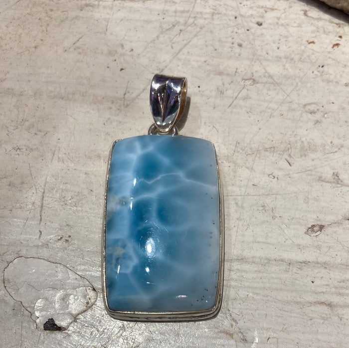 Larimar pendent