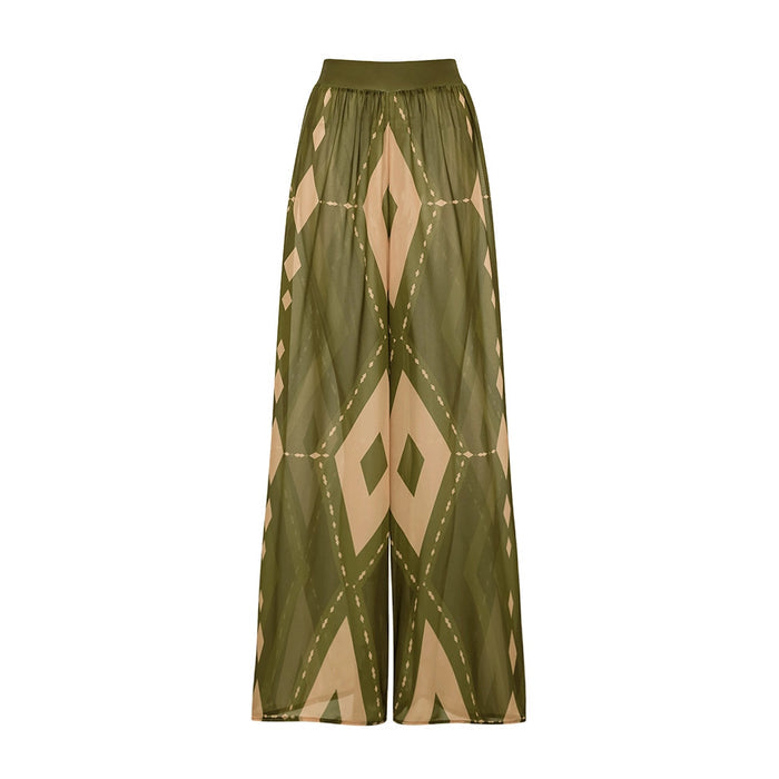 Larza Halter Pant Set - Green