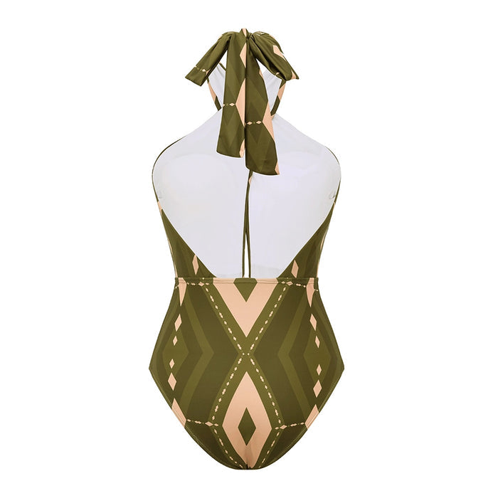 Larza Halter Pant Set - Green
