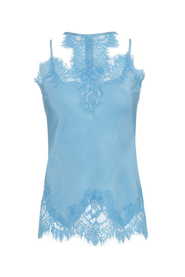 The Zoe Coco Camisole in baby blue.