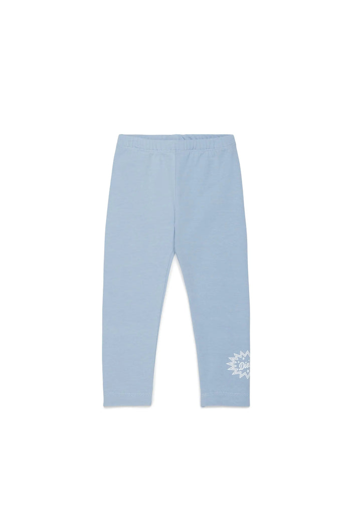 Leggings with starburst logo print