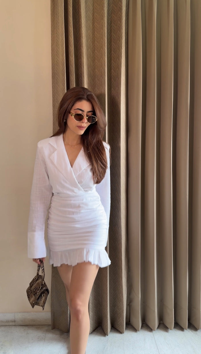 Lia Mini Dress - White