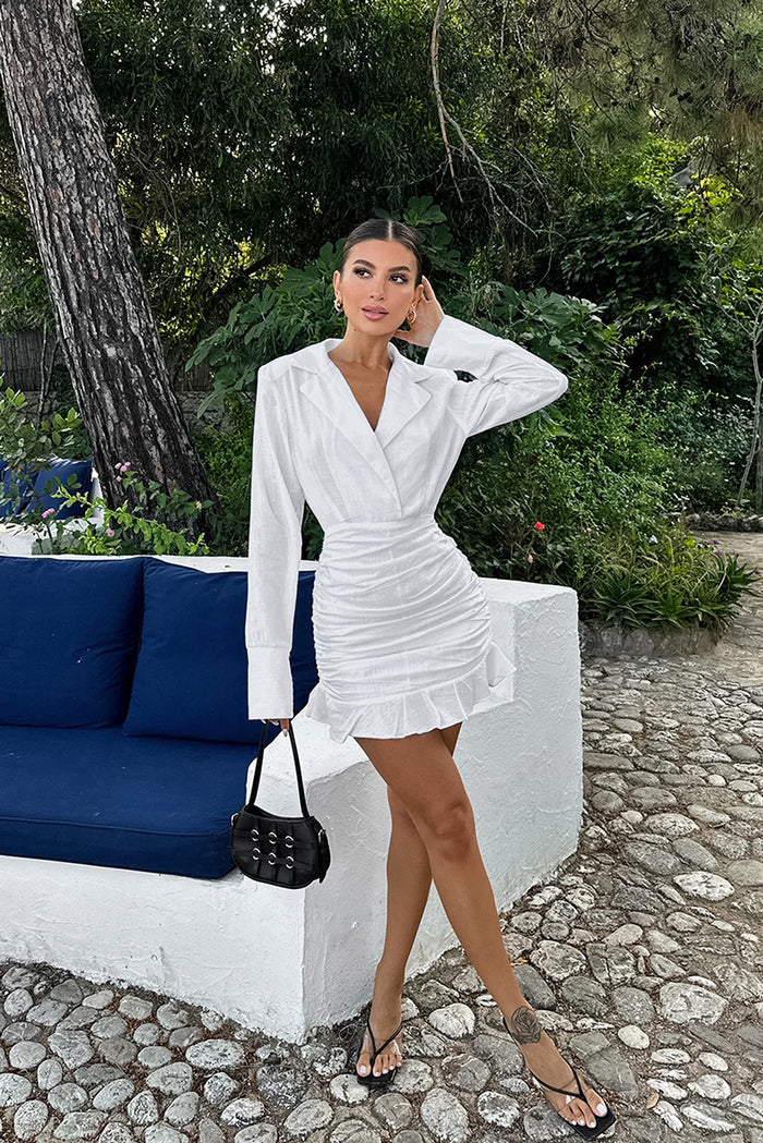 Lia Mini Dress - White