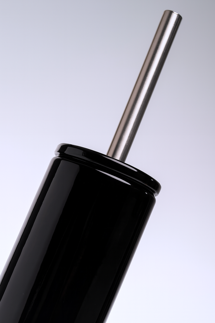 Bathroom Accessories Set Stainless Steel Primanova close-up detail