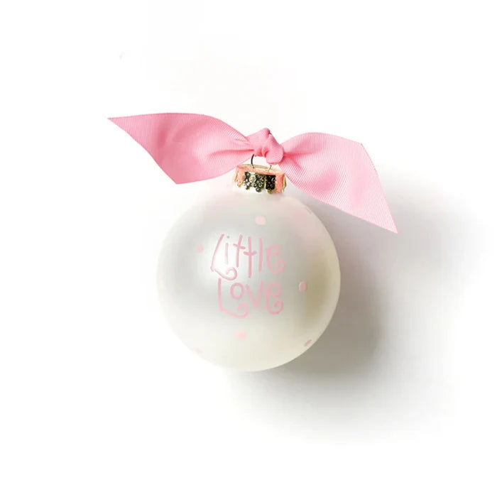 Little Love Pink Bow Ornament