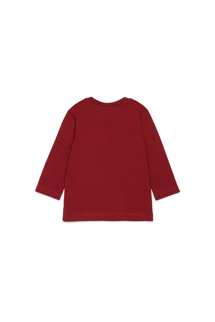 Long-sleeve T-shirt with Diesel Industry print