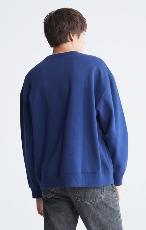 Long Sleeves Archive Logo Fleece Crewneck