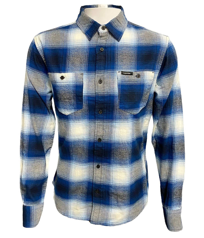 Long Sleeves Iconic Patch Flannel Shirt