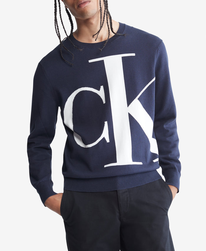 Long Sleeves Logo Supima Crew