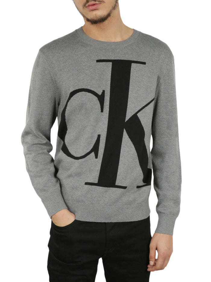 Long Sleeves Logo Supima Crew