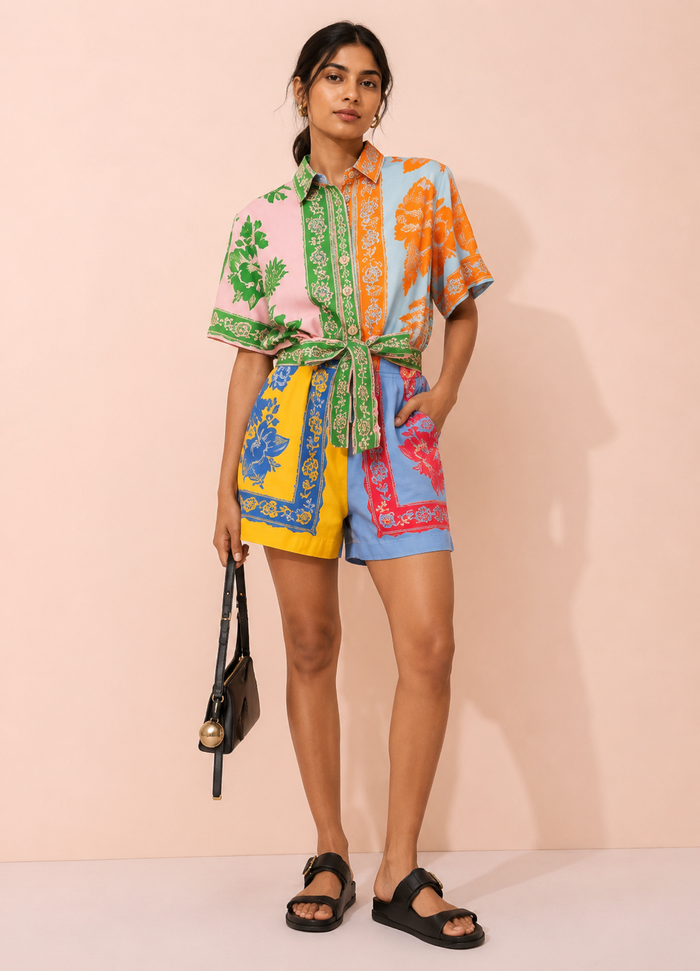 Lora Romper - Pink