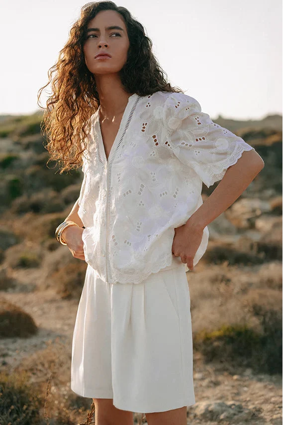 Mos The Label Loretta Shirt Bright White