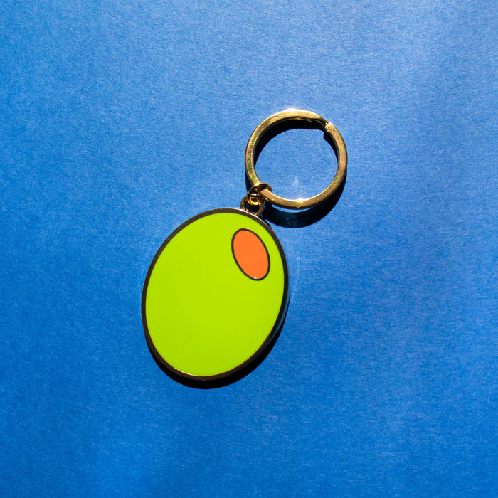 Love & Victory - Olive Keychain