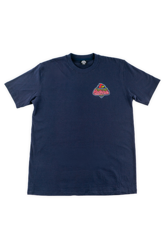 Lucero x Memphis Redbirds Cardinal Tee front