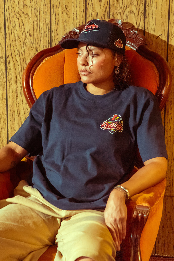 [ Lucero x Memphis Redbirds ] Cardinal Tee - Official League