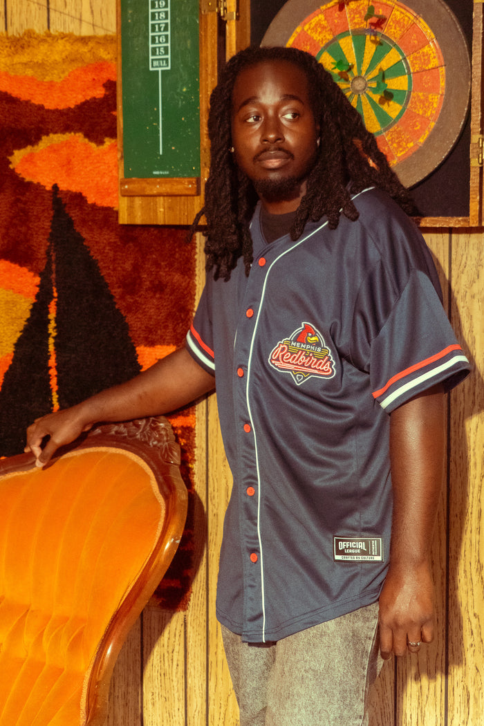 [ Lucero x Memphis Redbirds ] Memphis Original Jersey - Official League